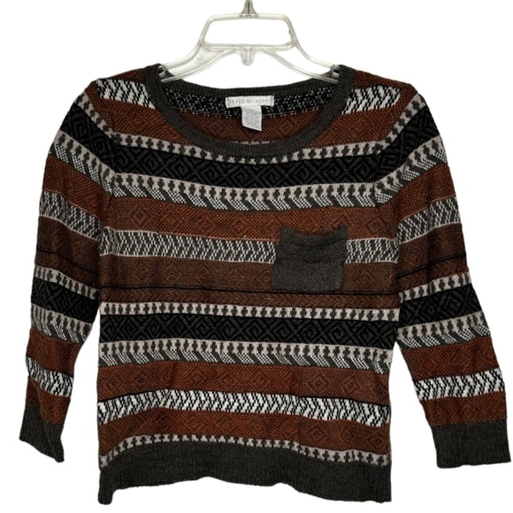 Vintage Design History Wool Blend Sweater - Picture 1 of 5